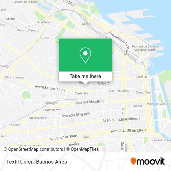 Textil Union map