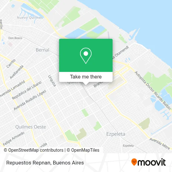 Repuestos Repnan map