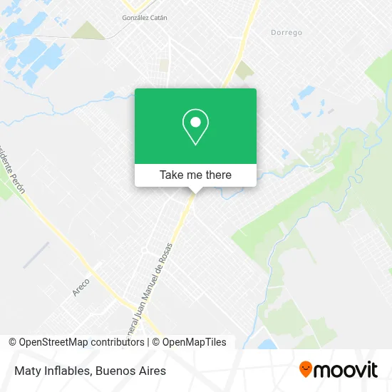 Maty Inflables map