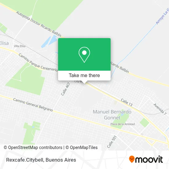 Rexcafe.Citybell map
