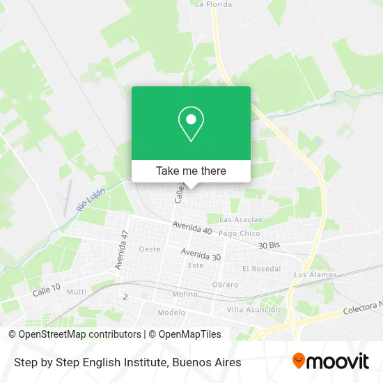 Step by Step English Institute map