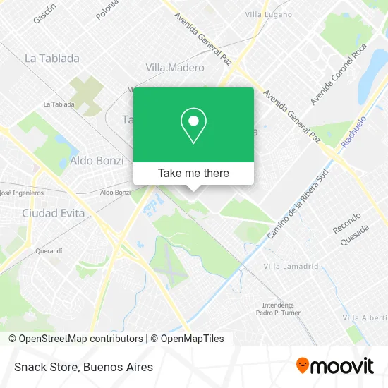 Snack Store map