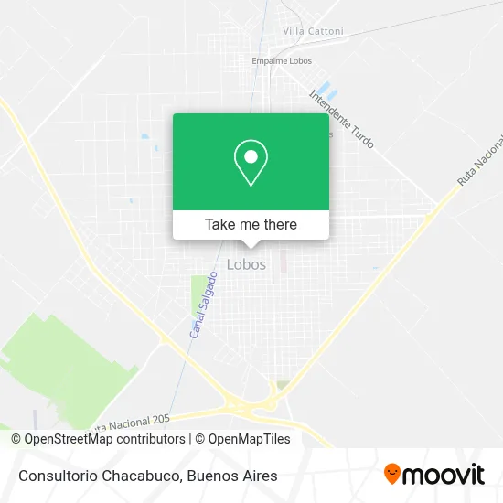 Consultorio Chacabuco map