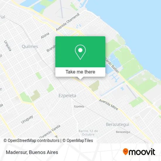 Madersur map
