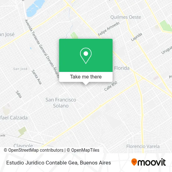 Estudio Juridico Contable Gea map