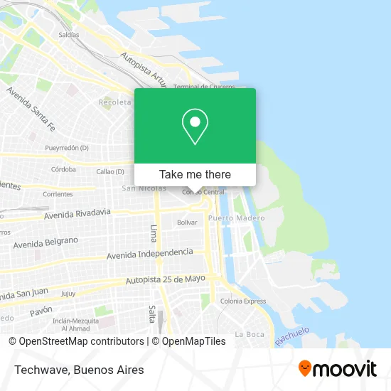 Techwave map