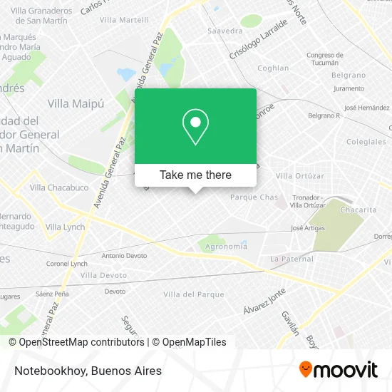 Notebookhoy map