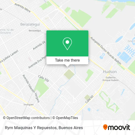 Rym Maquinas Y Repuestos map