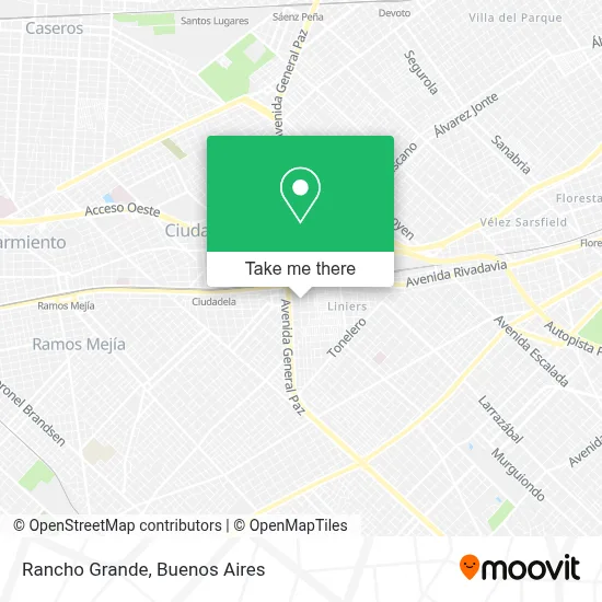 Rancho Grande map