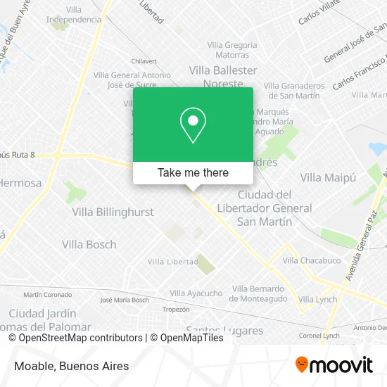 Moable map