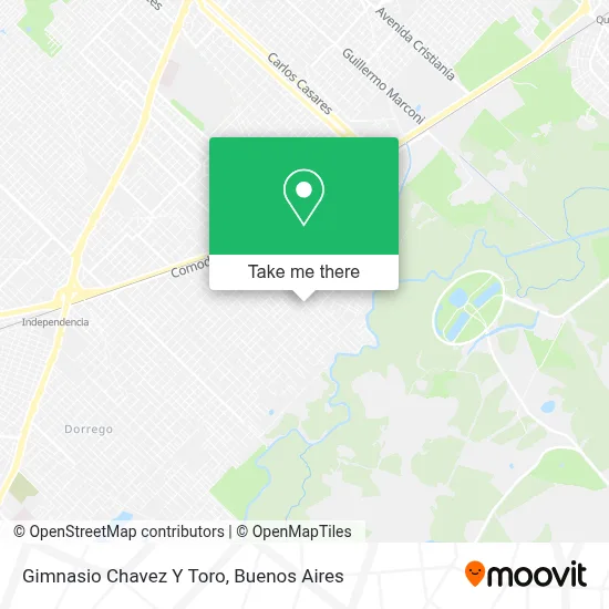 Gimnasio Chavez Y Toro map
