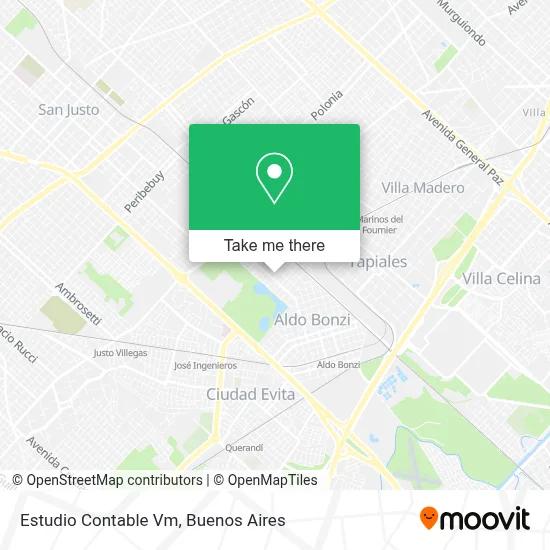 Estudio Contable Vm map