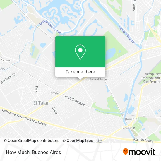 How Much map
