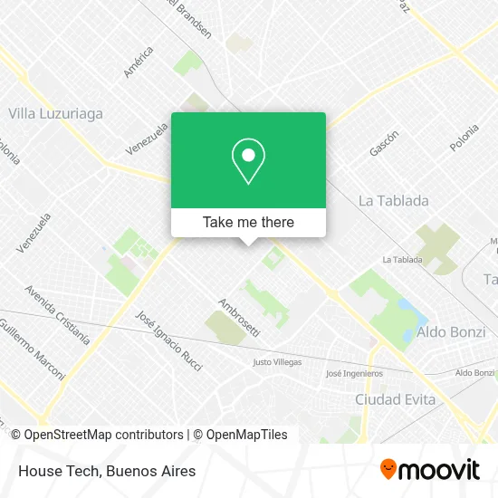 House Tech map