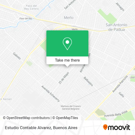 Estudio Contable Alvarez map