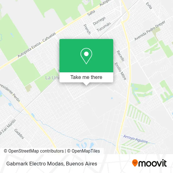 Gabmark Electro Modas map