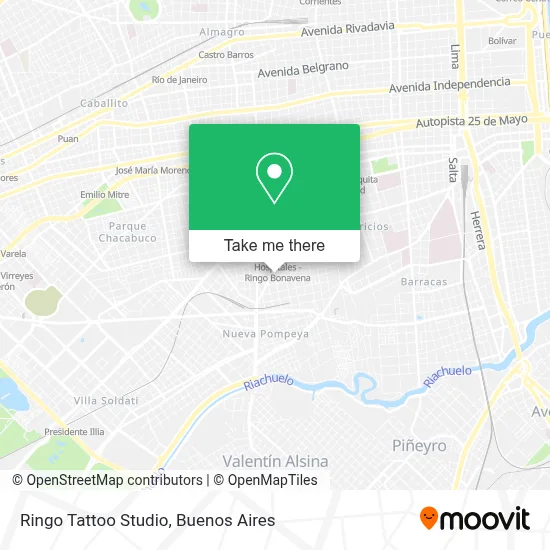 Ringo Tattoo Studio map