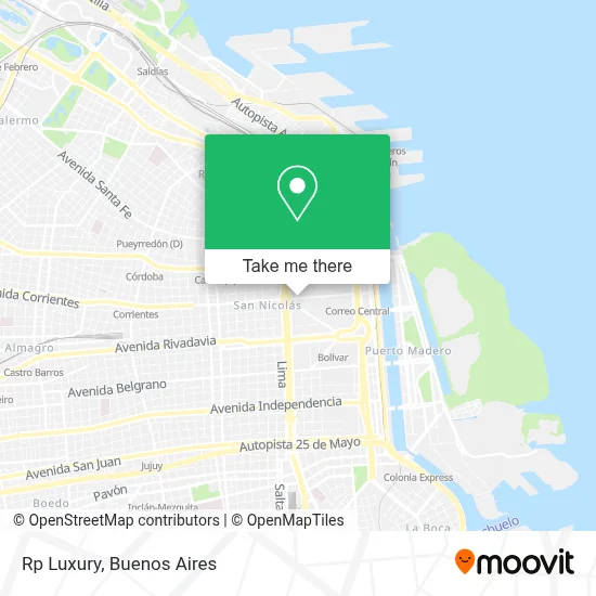 Rp Luxury map