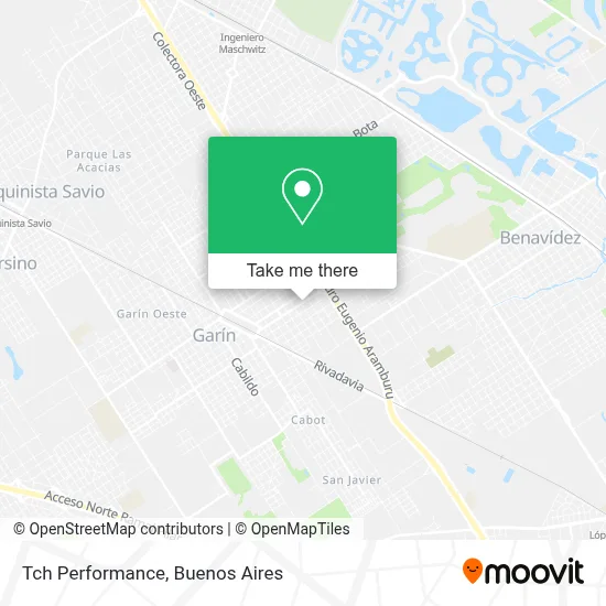 Tch Performance map