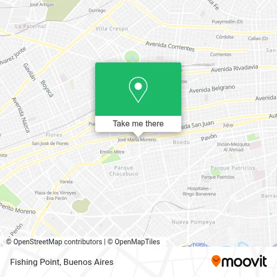 Fishing Point map