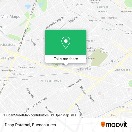Dcap Paternal map