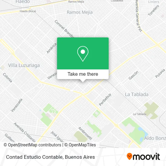 Contad Estudio Contable map