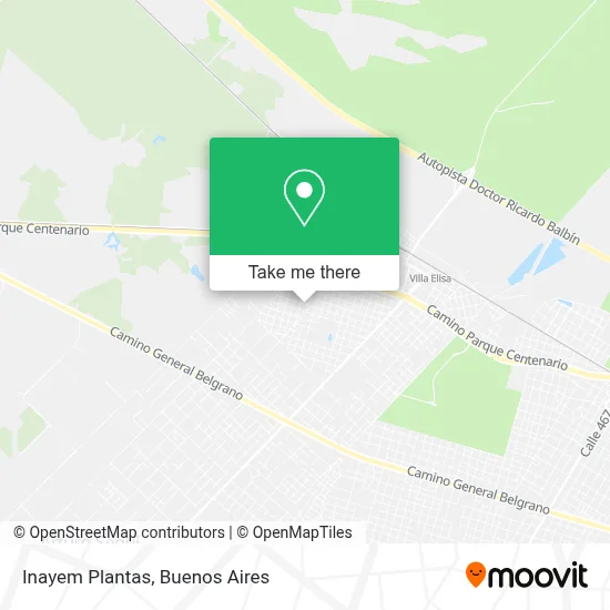 Inayem Plantas map