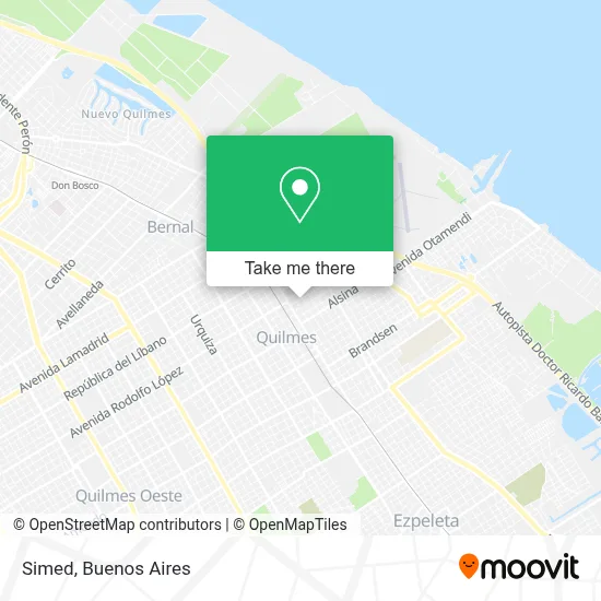Simed map