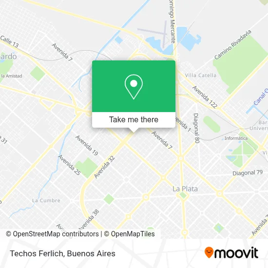 Techos Ferlich map