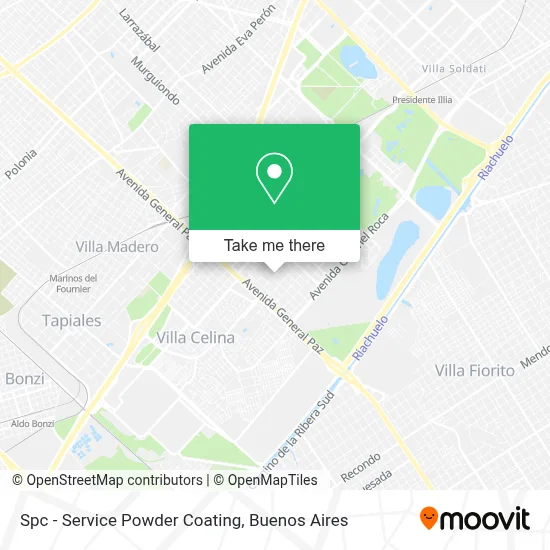 Spc - Service Powder Coating map