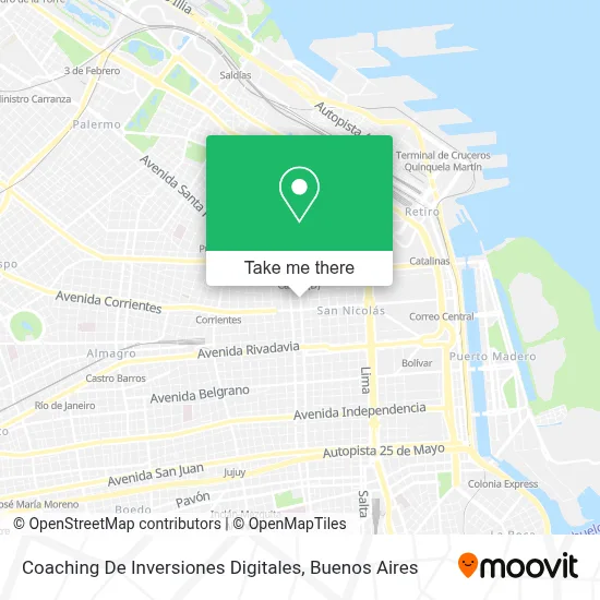 Coaching De Inversiones Digitales map