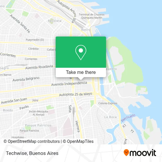 Techwise map