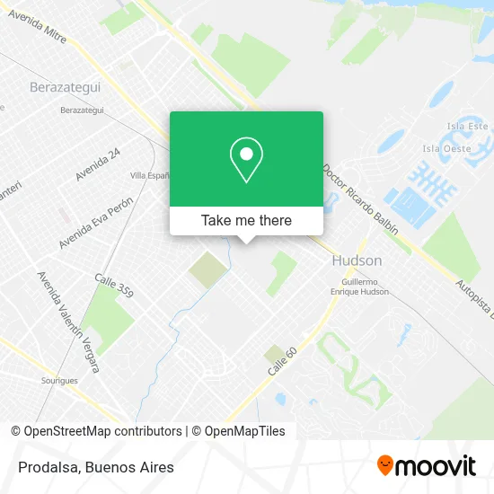 Prodalsa map