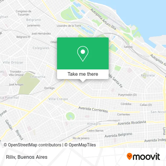 Riliv map