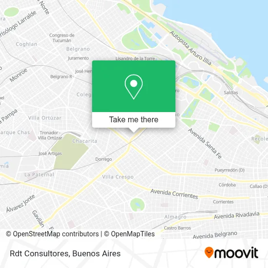 Rdt Consultores map