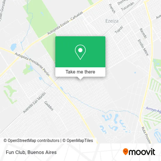 Fun Club map
