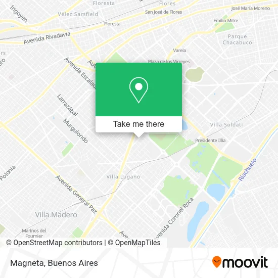 Magneta map