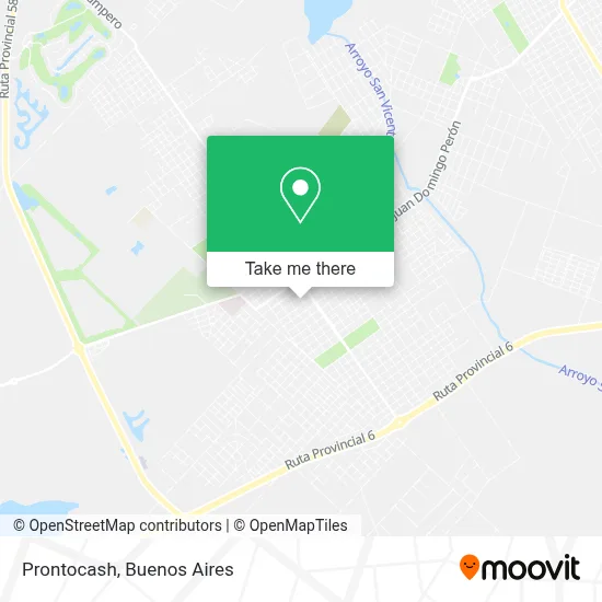 Prontocash map