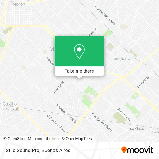 Stilo Sound Pro map