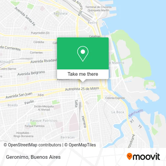 Geronimo map