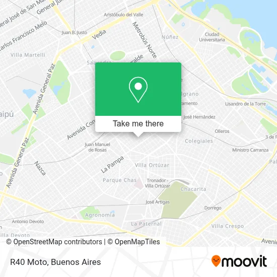 R40 Moto map