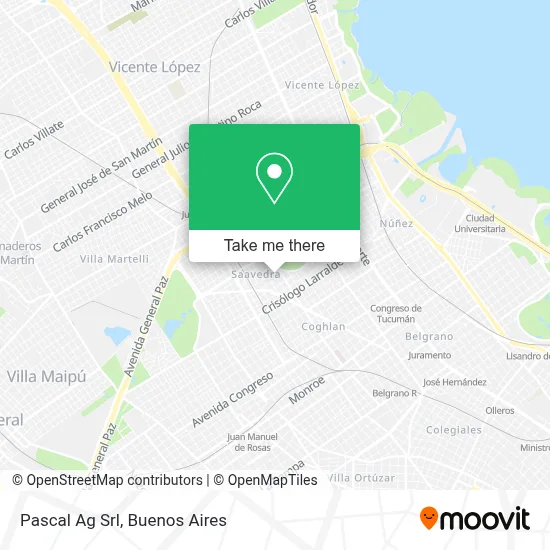 Pascal Ag Srl map