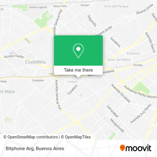 Bitphone Arg map