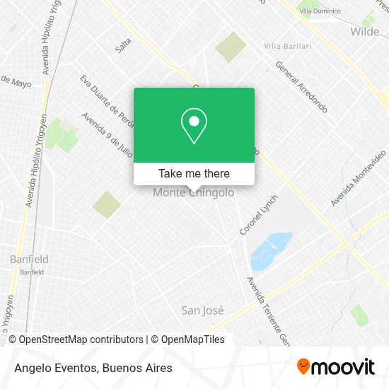 Angelo Eventos map