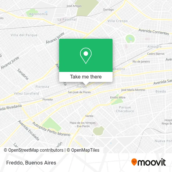 Freddo map