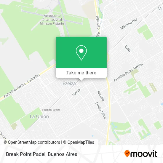 Break Point Padel map