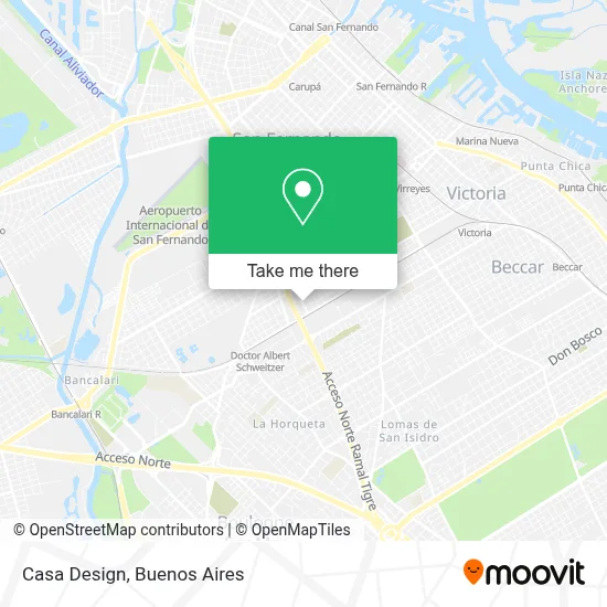 Casa Design map