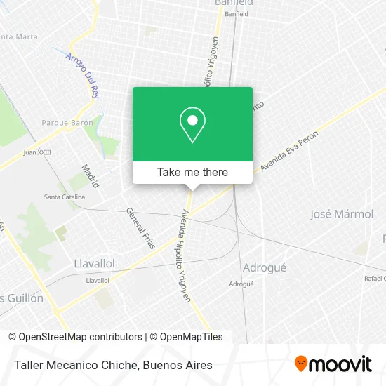 Taller Mecanico Chiche map