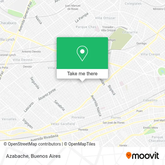 Azabache map