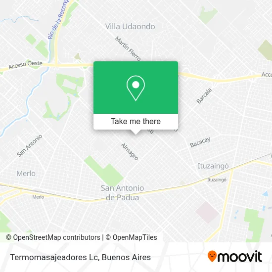 Termomasajeadores Lc map